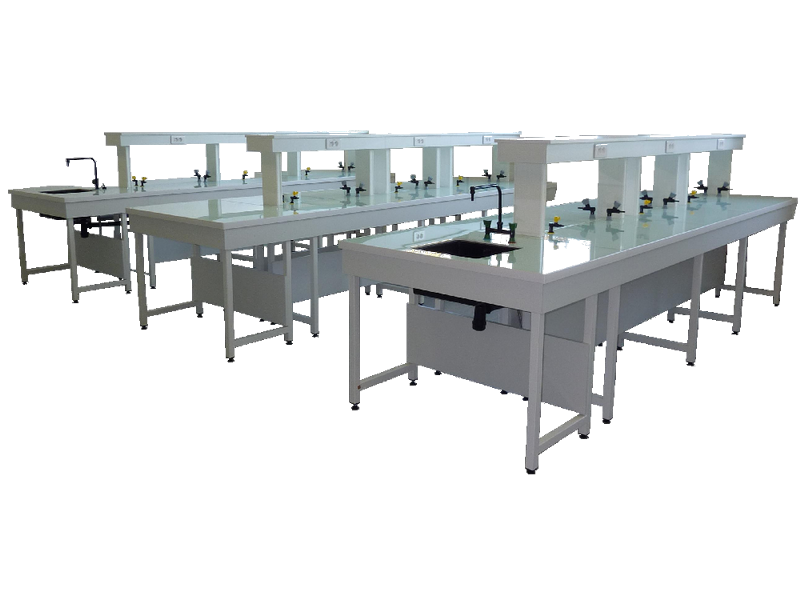 aménagement laboratoire paillasse centrale laboratoire